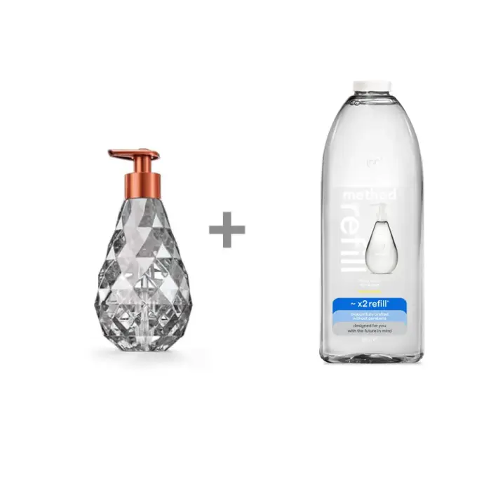 Method Glass4Good + täyttöpakkaus 828ml