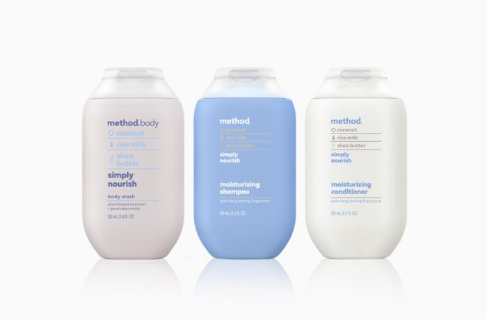 Method Simply Nourish -matkapakkaus 3kpl