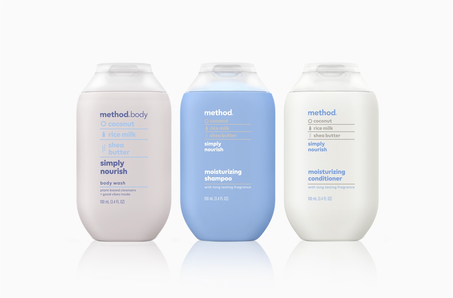 Method Simply Nourish -matkapakkaus 3kpl